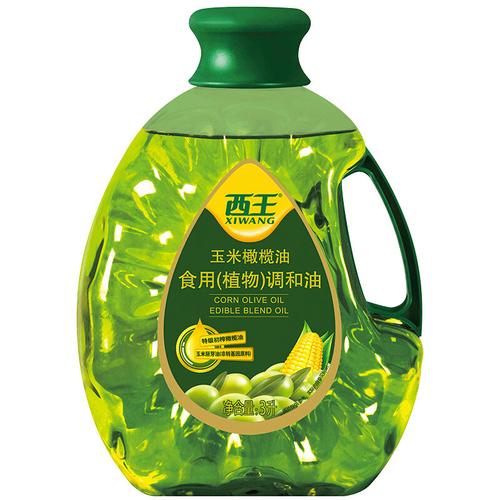 西王特级初榨玉米橄榄植物调和油3l小包装 食用油【图片 价格 品牌